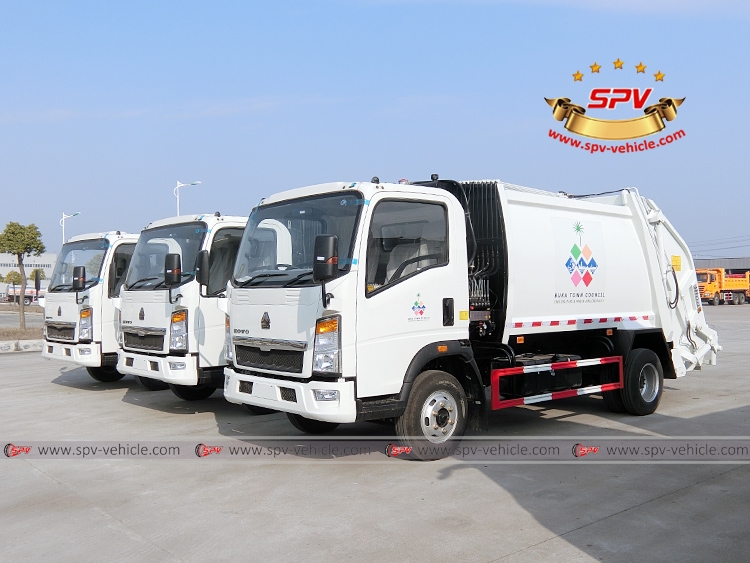 Garbage Compactor Truck - HOWO - LF